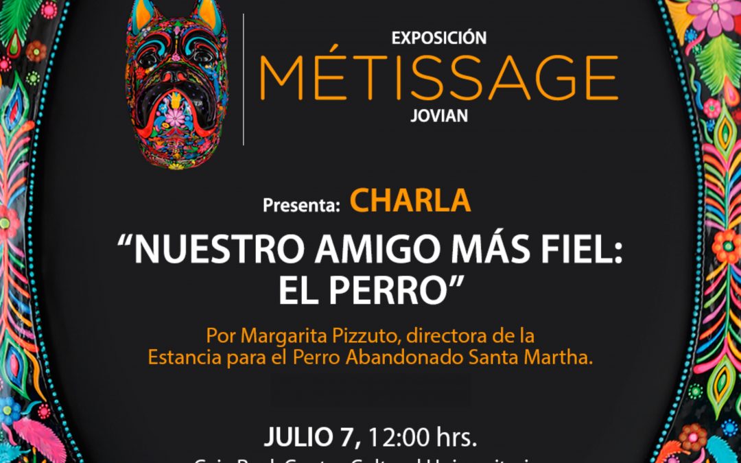 Exposición MÉTISSAGE Y CHARLA «NUESTRO AMIGO MÁS FIEL»